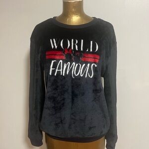 Disney Black Fleece Sweatshirt